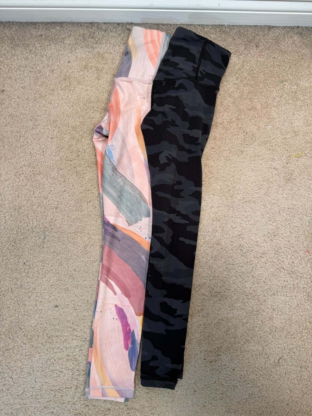 Athleta Elation Leggings XXS Lot of 2 High Rise Yoga Athletic Pilates Workout